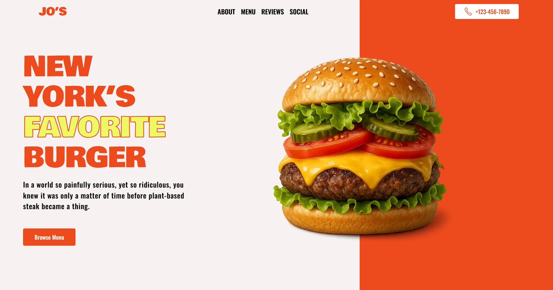 Challenge Demo - Jo's Restaurant